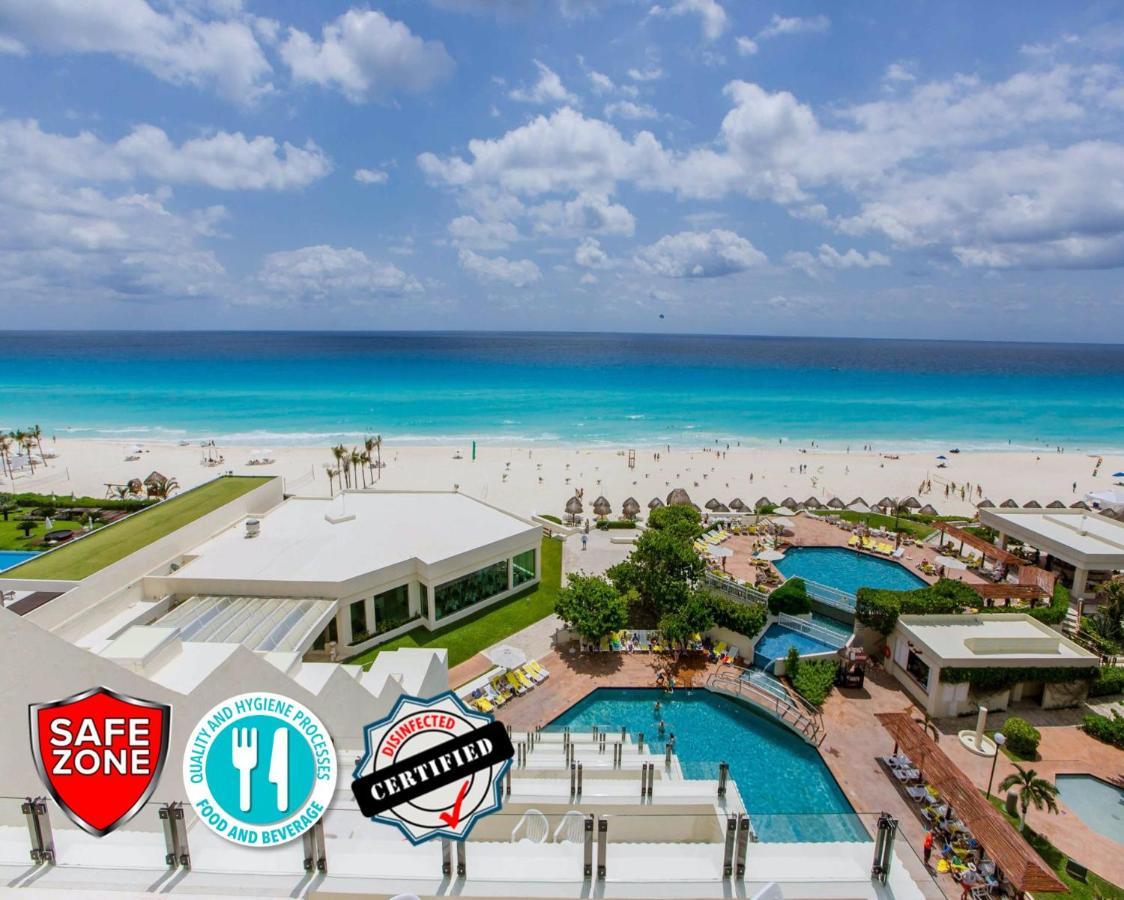 Condo In Ocean Front Resort Cancún Eksteriør bilde