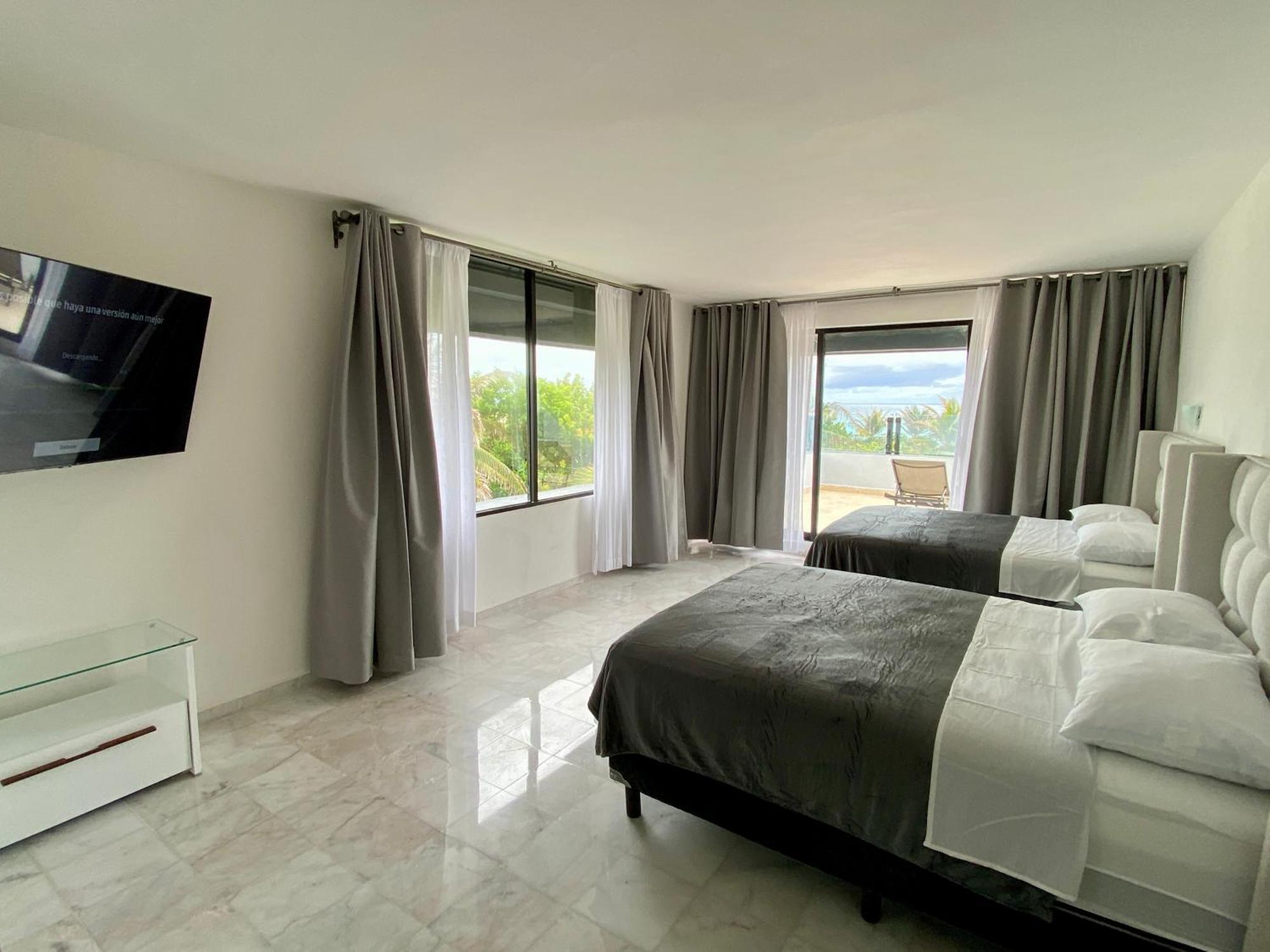 Condo In Ocean Front Resort Cancún Rom bilde