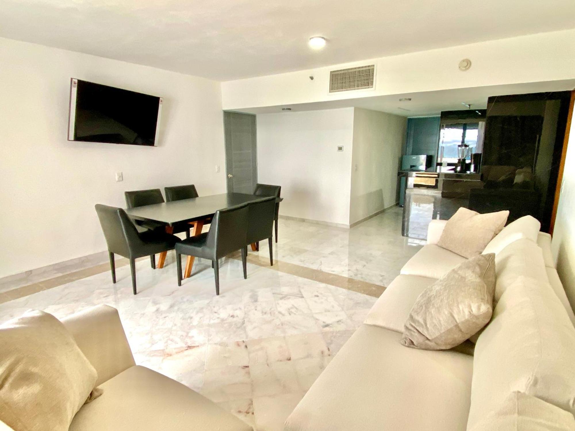 Condo In Ocean Front Resort Cancún Rom bilde