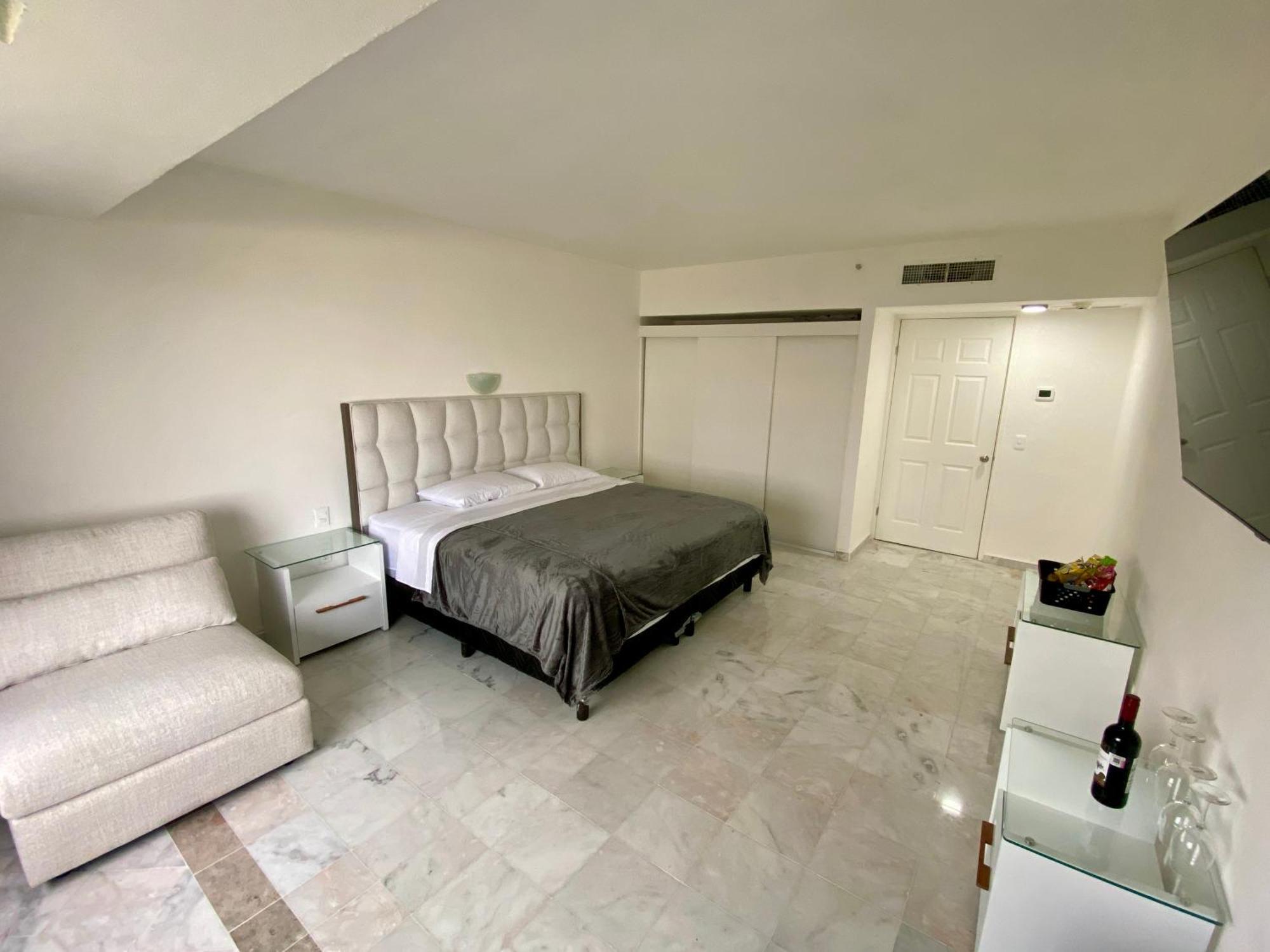 Condo In Ocean Front Resort Cancún Rom bilde